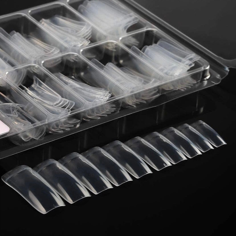 Manicure Acrylic Nail Kit Nail Tips False Nails Nail Art Glitter Decoration Set