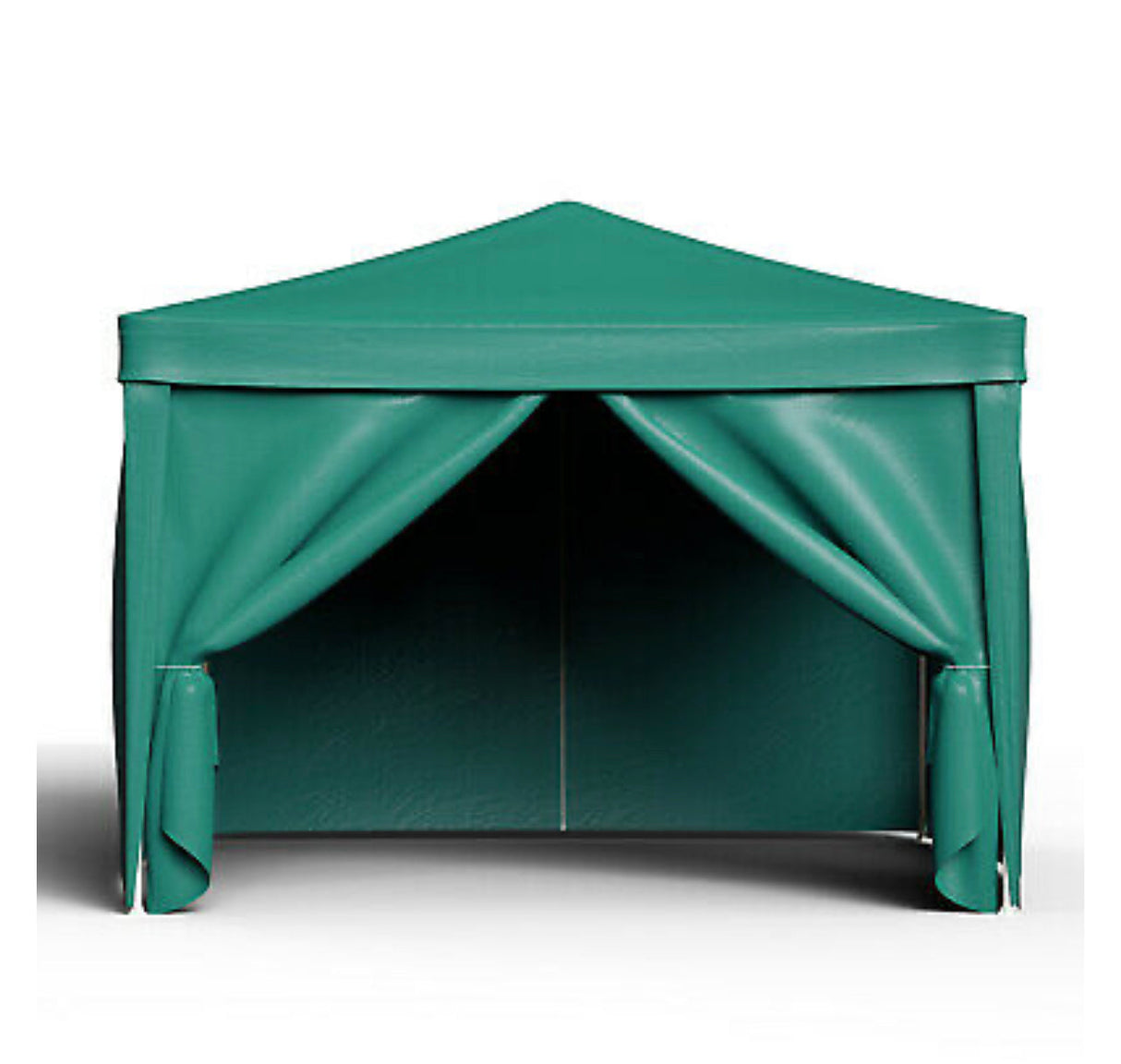 Gazebo Outdoor Camping Wedding Tent Side w/Wall & Window Folding Canopy