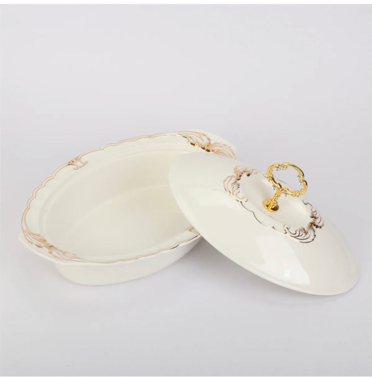 Commercial Chafing Dish Buffet Food Warmer Ceramic Heating Chafing Dish Sets