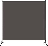 Modern Fabric Room Divider -175x180 cm, Lightweight, Foldable Design, Privacy Screen, Easy to Assemble, Indoor Use