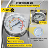 Alcohol Distiller Water Wine Home Copper Boiler Moonshine Still 12L 3Gal