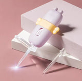 Cartoon Baby Earpick with LED Light Ear Cleaning Tools for Babies Easy Use Kids Earwax Removal Cleaner with Magnifying Glass