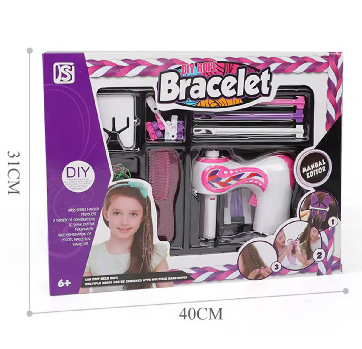 Fashion Women Girls Magic Hair Suitable for Lazy People to Shape Beautifully Twist Styling Braid DIY Tool Hair Accessori