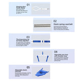 Adjustable Youngsters Walking Harness with Comfort Seat - Durable Nylon, Blue - The Perfect Choice for Family and Outdoor Play Youngsters'S Door Clip Bouncer Chair, Length Adjustable