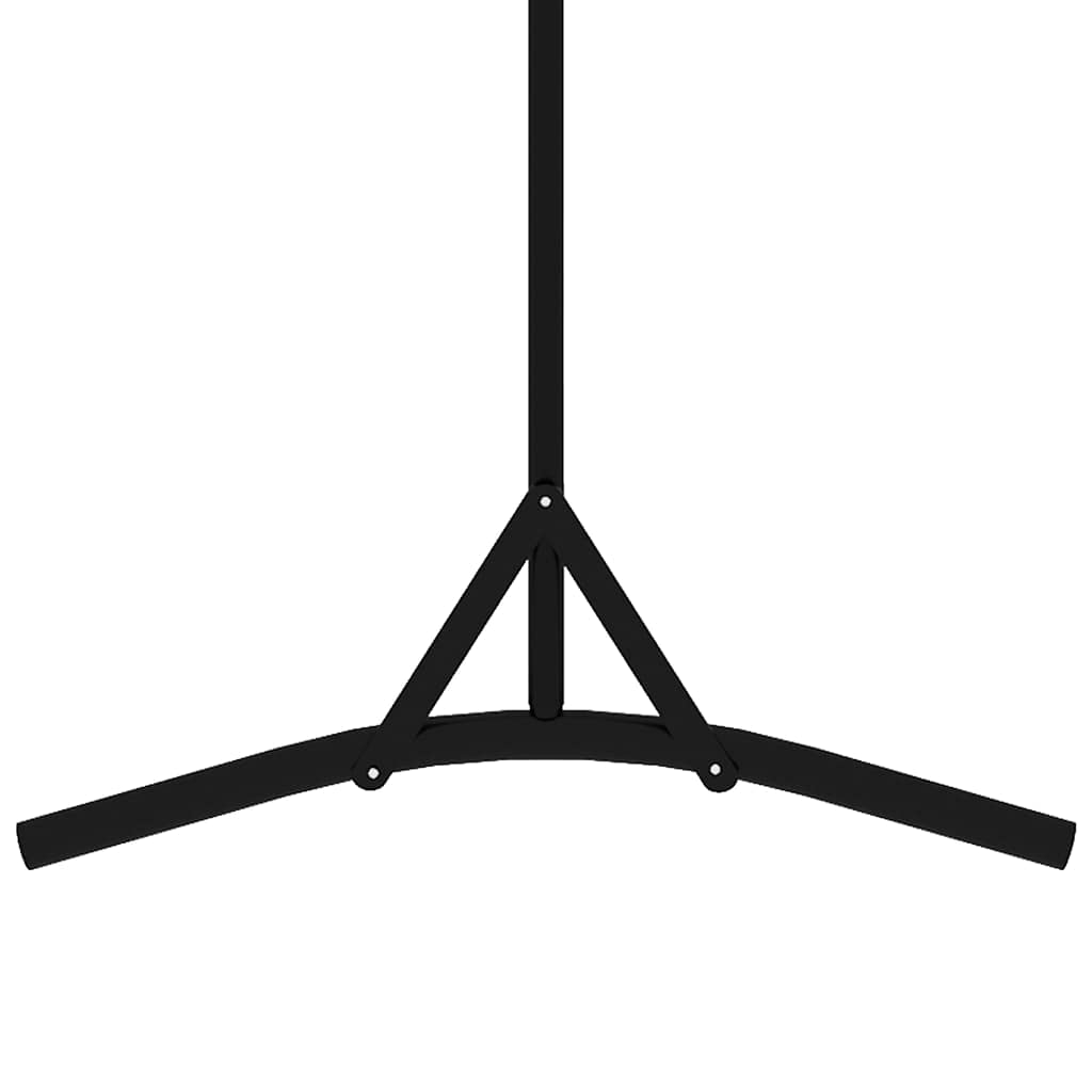 Modern Fabric Room Divider - Black, 175x180 cm, Lightweight, Foldable Design, Privacy Screen, Easy to Assemble, Indoor Use