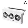 Solar Powered Car Radiator Cooling Fan With 3 Air Outlets Car Window Air Vent Fan USB Powered Auto Ventilation Fan For All Cars