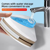 Household Office Special Window Cleaner Magnetic Glass Window Cleaning Tool Automatic Water Discharge Double-layer Wiper