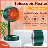 Portable Electric Heater Fan 1000W PTC Fast Heating Ceramic Home Office Travel