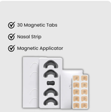 Magnetic Nose Strip, Anti Snoring Magnetic Nasal Strips, Boost Oxygen & Improve Sleep