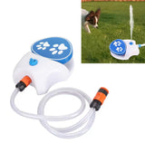 Outdoor Dog Water Dispenser Paw Activated Simple Use Easy Connection Step On Dog Water Fountain with Hose for Lawn for Pets