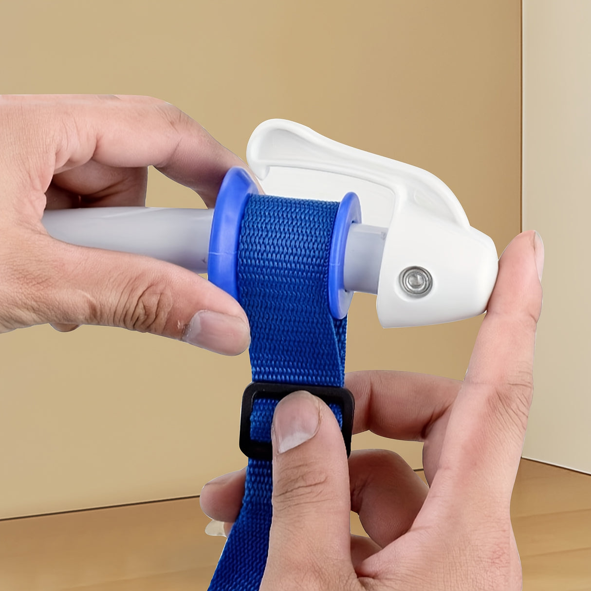 Adjustable Youngsters Walking Harness with Comfort Seat - Durable Nylon, Blue - The Perfect Choice for Family and Outdoor Play Youngsters'S Door Clip Bouncer Chair, Length Adjustable