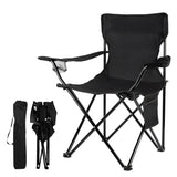 Century Folding Camping Chairs- Lightweight, Portable Chair for Beach, Lawn, Outdoor Sports, Black