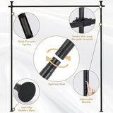 Kokorona Room Divider Curtain Rod, Vertical Tension Rod, No Drilling Floor to Ceiling Freestanding Curtain Rod Damage Free, 71-188 cm(W) 1.2-3 m(H) Expandable Curtain Divider Stand for Room Separation