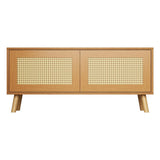 Shoe Cabinet, 2-Tier Rattan Storage Rack Cabinets Bench Box 10 Pairs Drawers Organiser Shoes Shelf Drawer, Cupboard Hallway Home Decor Bedroom Furniture Display Wardrobe Sturdy Construction