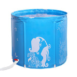 Portable Bathtub, Folding Spa Bathtub for Adults, 31 inches Freestanding Soaking Tub Non-Inflatable Ice Bathtub