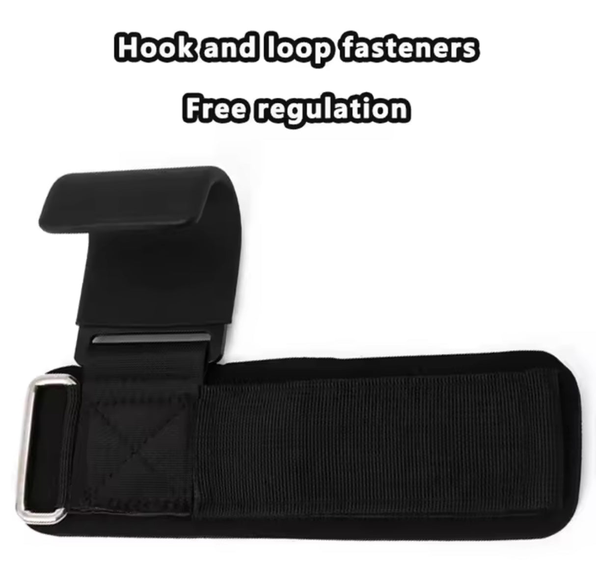 Weight Lifting Hook Grips with Wrist Wraps