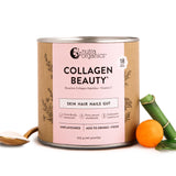Nutra Organics Collagen Beauty Vanilla 225g | Low Sugar, Non-Dairy, Drink Mix w/Vitamin C | Collagen Powder that Supports Skin Elasticity & Hydration, Healthy Hair, Nails, & Gut Wellbeing (18 Serves)