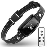 [2025 Upgrade] No Shock Dog Bark Collar with 4 Modes, Dog Training Collar with Remote, IPX7 Waterproof Bark Collar for Most Breed Sizes, Safe No Shock Bark Collar for Garden & Courtyard Use