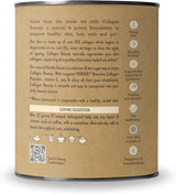 Nutra Organics Collagen Beauty Vanilla 225g | Low Sugar, Non-Dairy, Drink Mix w/Vitamin C | Collagen Powder that Supports Skin Elasticity & Hydration, Healthy Hair, Nails, & Gut Wellbeing (18 Serves)