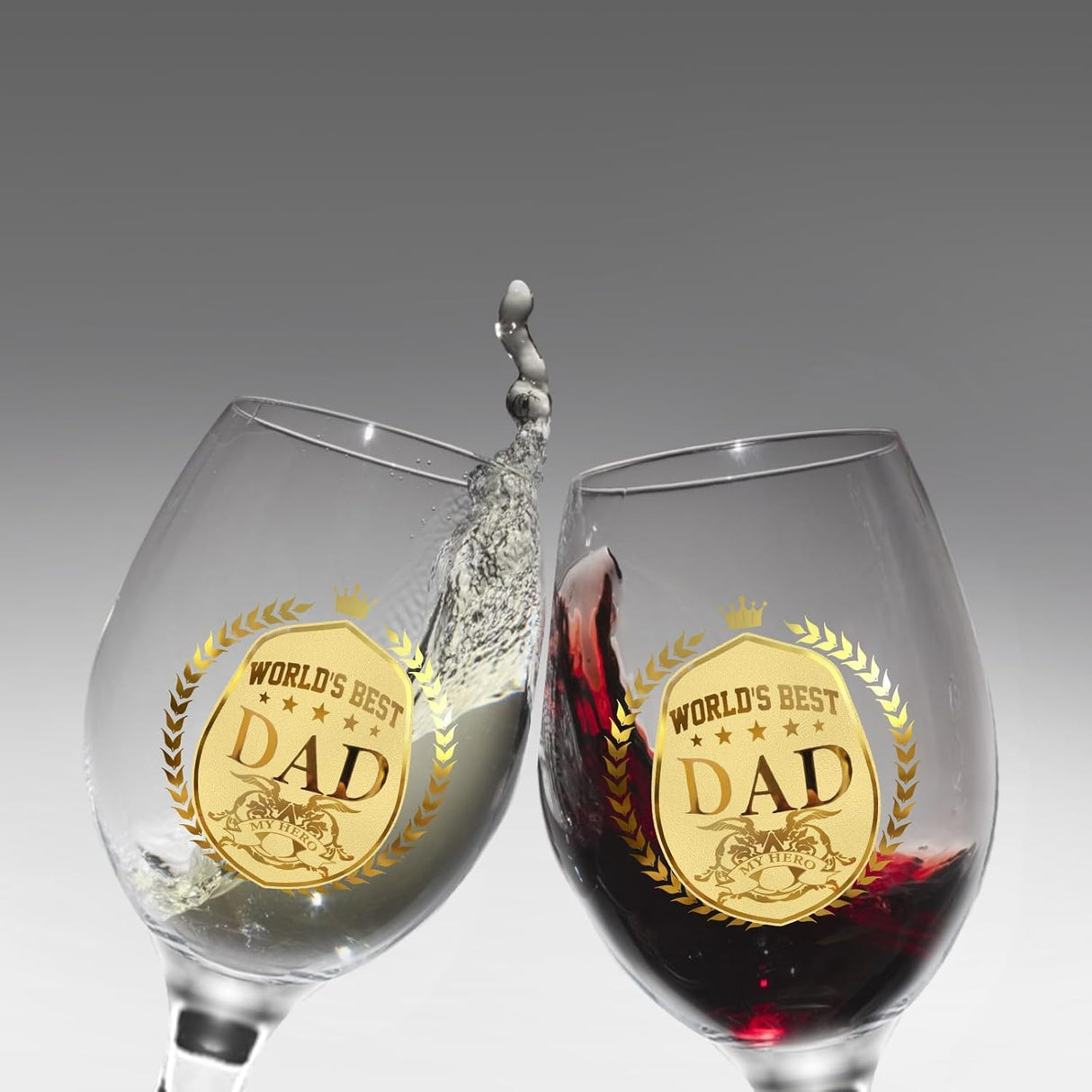 Yalucky Personalised Gifts Dad Beer Glasses Presents for Dad Gifts from Daughter Son Father's Day Daddy Gifts Christmas Birthday Gifts for Men Dad Birthday Gifts Mens Gift Set