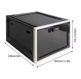 Refrigerator Food Transparent Storage Box With Combination Lock Medicine Box Compact Sanitary Mobile Phone Tablet Password Box