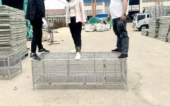 Portable Foldable Large Chicken Coop Runs Poultry Cage for Yard, Outdoor, Indoor