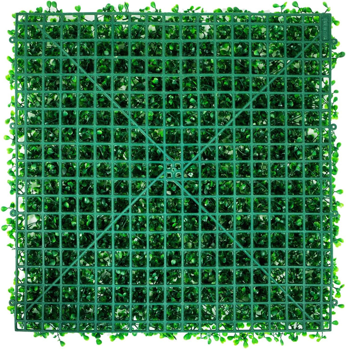 VEVOR 12PCS 10x10 inch Artificial Boxwood Panels, Boxwood Hedge Wall Mat,Artificial Grass Backdrop Wall, Privacy Hedge Screen UV Protected for Outdoor Indoor Garden Fence Backyard