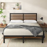 Zinus Kai Bed Frame, Queen, Brown