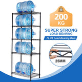 Shelving Unit Metal Shelving Unit Storage Shelves Loads Shelving Units for Storage Adjusting Wire Shelving Unit Heavy Duty Storage Rack Metal Shelf Unit, 5-Tier