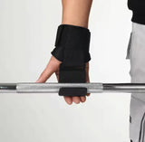 Weight Lifting Hook Grips with Wrist Wraps