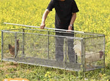 Portable Foldable Large Chicken Coop Runs Poultry Cage for Yard, Outdoor, Indoor