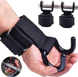 Weight Lifting Hook Grips with Wrist Wraps