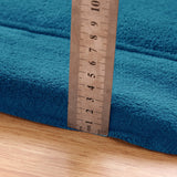 Coral Velvet Area Rug, 3cm Thick Non-Slip Fluffy Short Pile Crawling Rug, Modern Washable Soft Rug for Boys or Girls Children's Room, Living Room (Bluestone, 150×200cm)