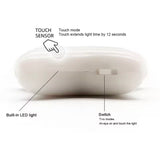 LED Handbag Light Touch Sensor Heart Round Star LED Purse Night Light Bag Lamp with Clip for Women Mother's Day Gifts