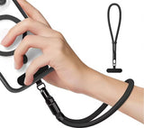 Universally Minimalist Wrist Strap Phone Lanyard with Adjustable Drop-Proof Design, 2 Phone Tether Tabs for All Mobile Phones