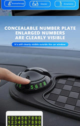 2 in 1 Dashboard Anti Slip Mat with Phone Mount 360-Degree Rotation Car Phone Holder Non-Slip Adhesive Mat for Car