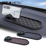 2 in 1 Dashboard Anti Slip Mat with Phone Mount 360-Degree Rotation Car Phone Holder Non-Slip Adhesive Mat for Car