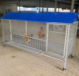 Portable Foldable Large Chicken Coop Runs Poultry Cage for Yard, Outdoor, Indoor