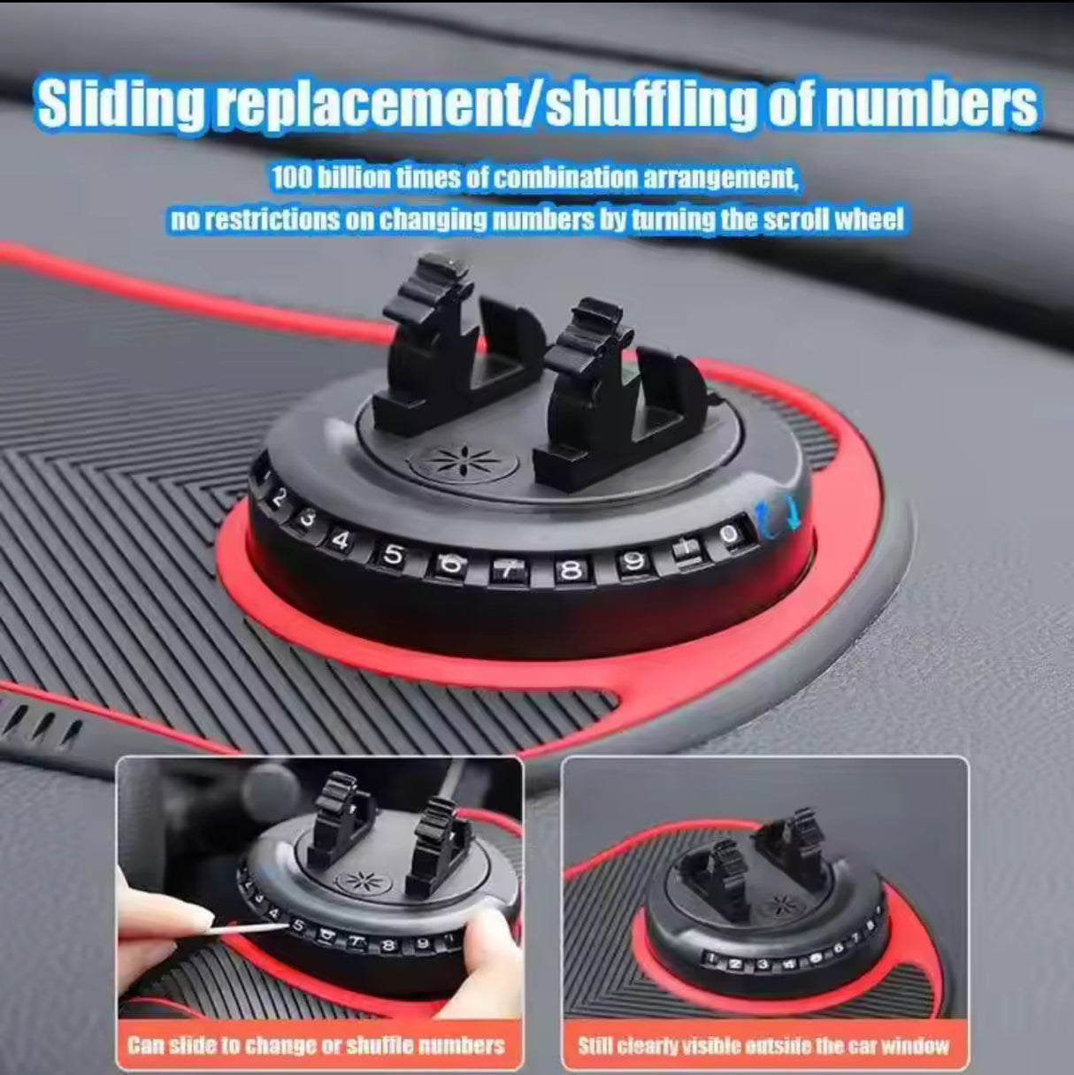 Multi-Functional Car Anti-Slip Dash Mat
