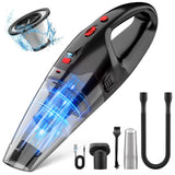 Handheld Vacuum Cordless Rechargeable Dust Busters Cordless Rechargeable with LED USB Charge 1.65LBs Hand Vacuum Cordless Hand Vacuums for Car/Home/Pet