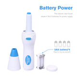 360° Rotatable Electric Feather Duster Dirt Dust Brush Vacuum Cleaner Furniture Window Bookshelf Carpet Household Cleaning Tool