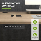 Ergonomic Standing Desk,Height Adjustable Electric Sit Stand Desks with Smart Memory Lifting Sturdy Tabletop Motor Computer Workstation for Home, Office 55 * 24 Inch