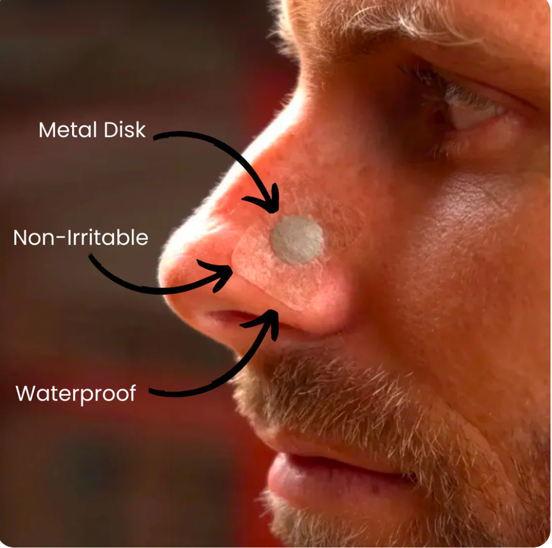 Magnetic Nose Strip, Anti Snoring Magnetic Nasal Strips, Boost Oxygen & Improve Sleep