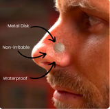 Magnetic Nose Strip, Anti Snoring Magnetic Nasal Strips, Boost Oxygen & Improve Sleep