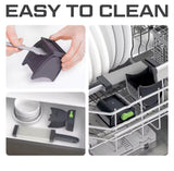 All Miniature Manual Stainless Steel Fresh Meat Cutter Chopper for Meat Slicing Strips Dices for Home Kitchen