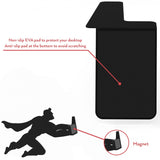 Superhero Bookend Figurines Metal Bookshelf Decor Desktop Ornament Office Desktop Accessories Bookshelf Home Decoration