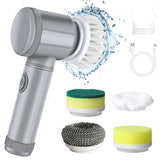 5 in 1 Magic Brush Electric Cleaning Scrubber