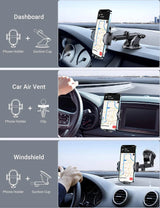 Car Phone Holder Sucker Car Phone Mount Stand GPS Telefon Mobile Cell Support For iPhone 12 11 Pro Max X 7 8 Plus Huawei Xiaomi