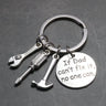 New Family Jewelry If Dad can`t fix it, no one can Man Father's Day Papa Birthday Party Charm Llaveros Gifts Tool Key Chains