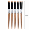 5 Pairs Wooden Chopsticks Wood Chopsticks Set Japanese Sushi Chopsticks Korean Chinese Snack Food Chop Sticks Kitchen Tableware